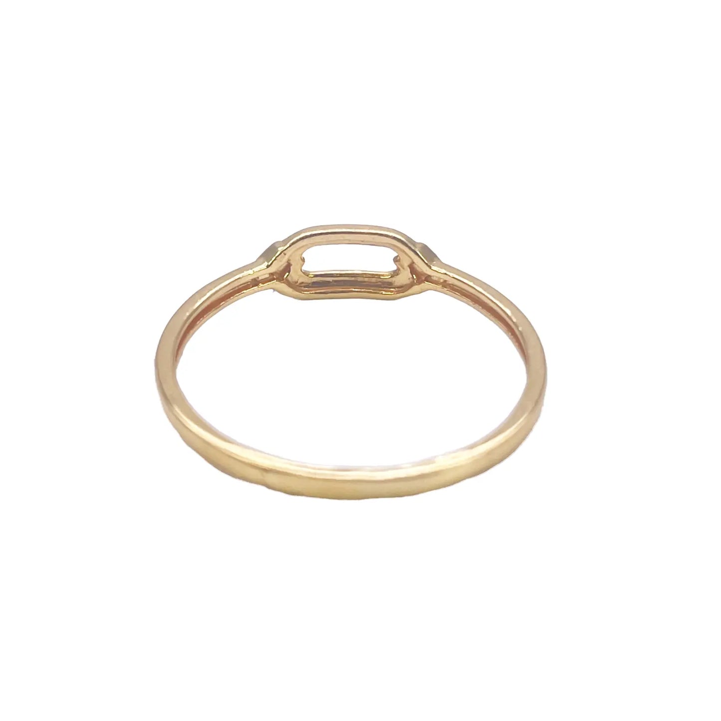 22ct Yellow Gold Beautiful Polished & Matt Minimalist Designed Ring 