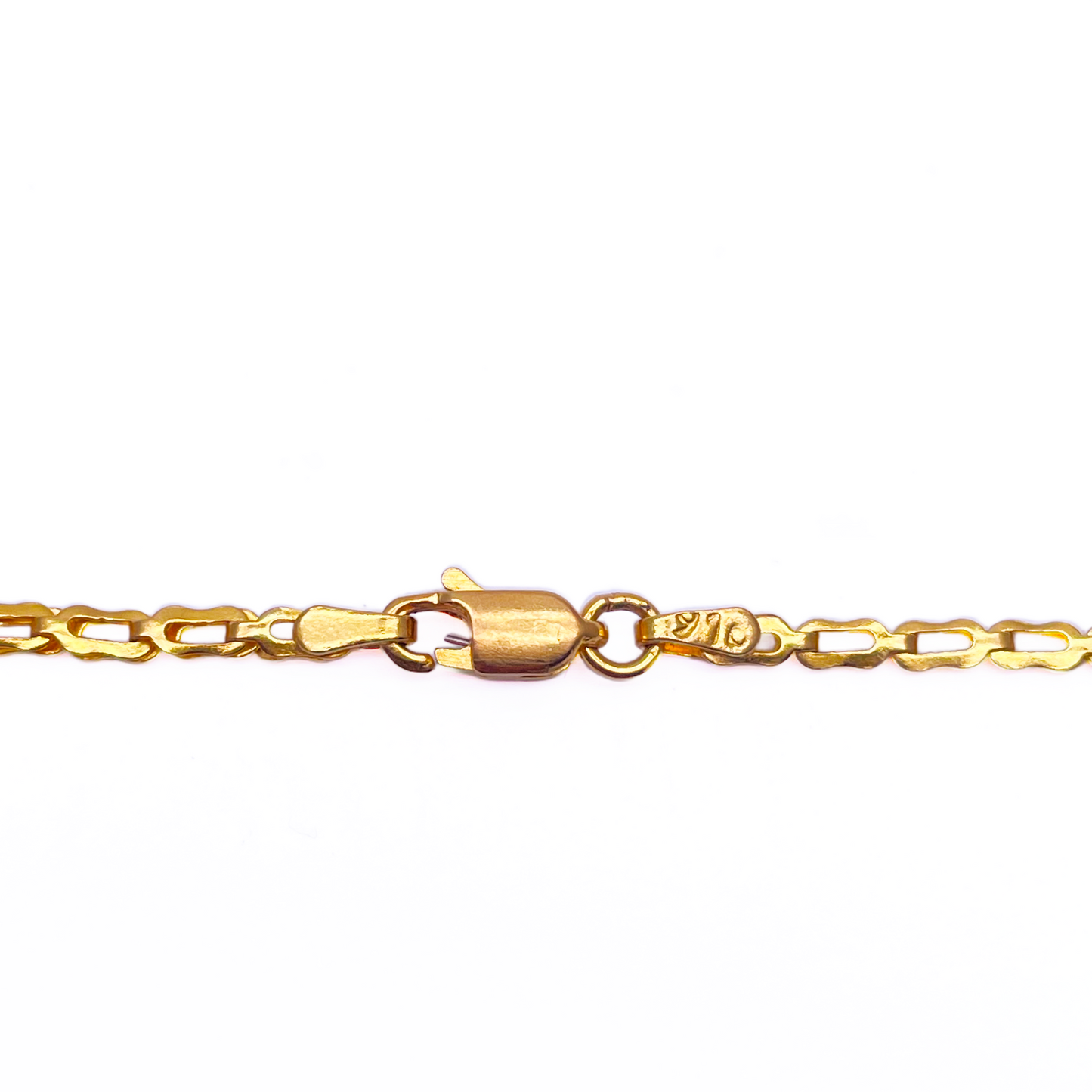 Parure Collier/Boucles d'oreilles superposés, en Or jaune 22 carats, avec perles et billes diamantées