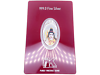 Pendentif 5 grammes en argent pur 999.9, coloré, motif Shankar / Shiva, emballage scellé